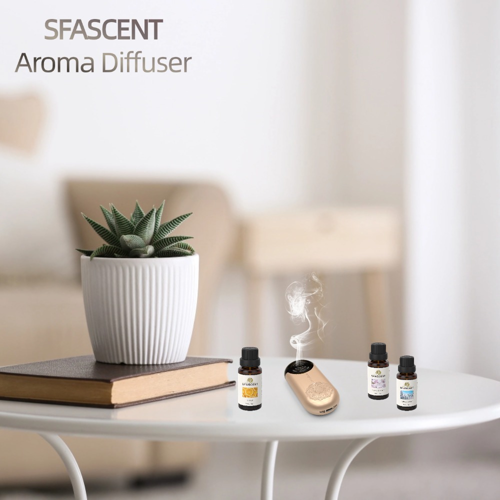 Home Fragrance Best - Difusor de Aromas Eléctrico Portátil Recargable