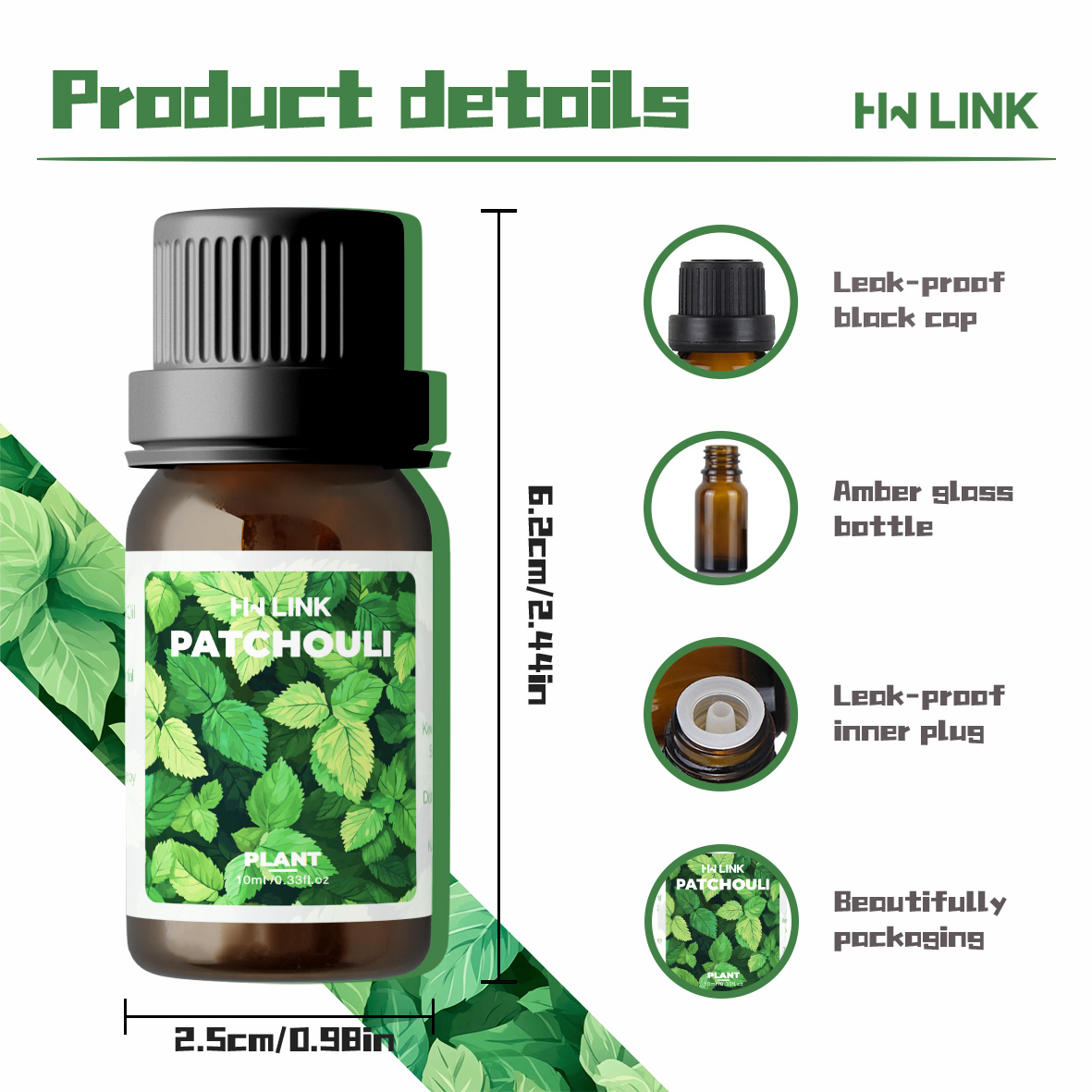 Aceites Esenciales de Pachulí  - Home Fragrance Oil Diffuser reseña y precio