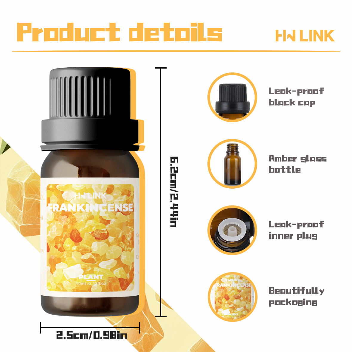 Aceite Esencial de Incienso 10 - Home Fragrance Oil Diffuser reseña y precio